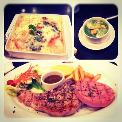 Yummmy!!! ที่ ร้านอาหาร Santafe Steak Fashion Island Yummmy!!! ที่ ร้านอาหาร Santafe Steak Fashion Island