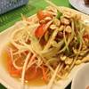 ส้มตำจานละ 25 ติดเค็มไปหน่อย ที่ ร้านอาหาร ไก่ทอด CM.ยู