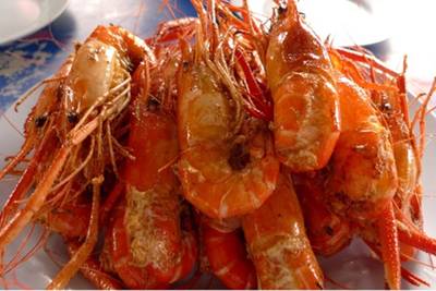ภาพจากเวป กุ้งผัดซอส ที่ ร้านอาหาร ชูชกยิ้ม(กุ้งอบซอท)