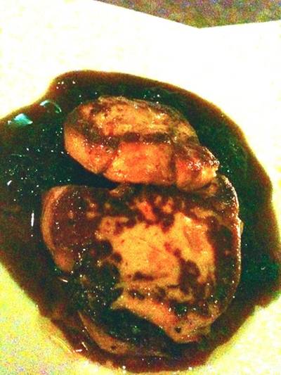 ฟัวกราส์หนานุ่ม หวานมัน ที่ ร้านอาหาร Cafe de nimes Grand sukhumvit bangkok hotels