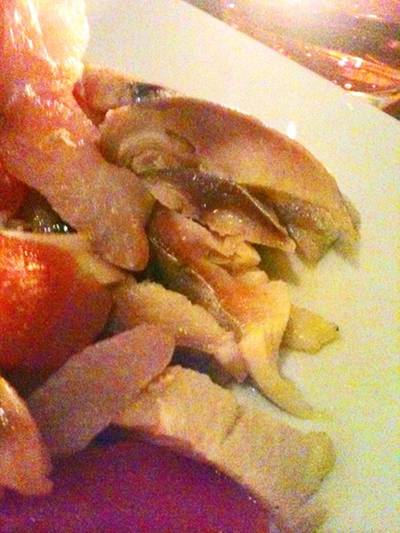 ปลาซาบะดอง ที่ ร้านอาหาร Cafe de nimes Grand sukhumvit bangkok hotels