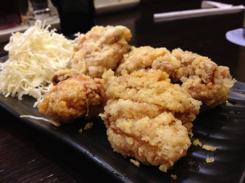 ไก่ทอด Chicken Tatsuta Age ที่ ร้านอาหาร Chabuton Central World