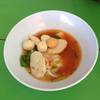 เย็นตาโฟ ที่ ร้านอาหาร นำนำ ลูกชิ้นปลา บะหมี่ปลา