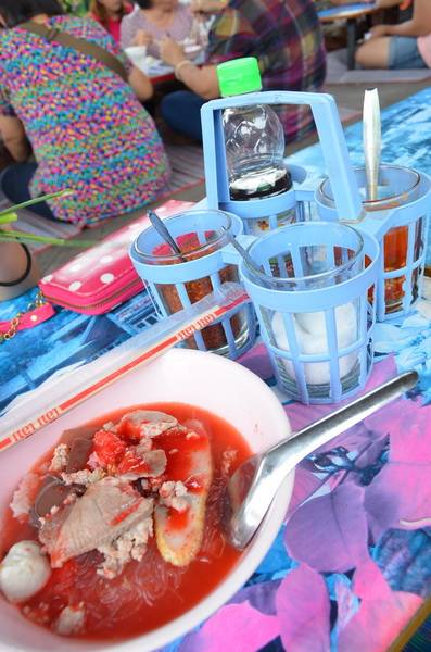 รายการอาหารที่สั่ง ที่ ร้านอาหาร ก๋วยเตี๋ยว ตลาดน้ำ 4 ภาค