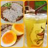 ก๋วยเตี๋ยวหมูต้มยำ+เก็กฮวย จัดจ้าน+ชื่นใจ ที่ ร้านอาหาร ก๋วยเตี๋ยวสามเด้ง