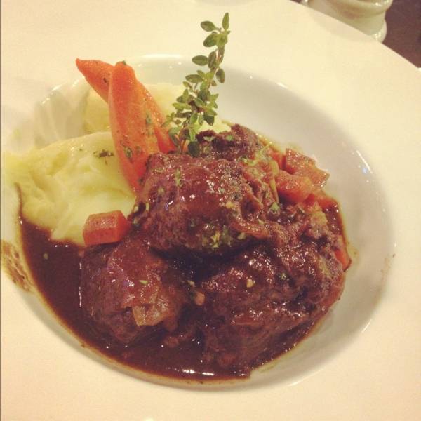 Stew beef cheek ที่ ร้านอาหาร D wine | Italian Bistro & Wine Bar