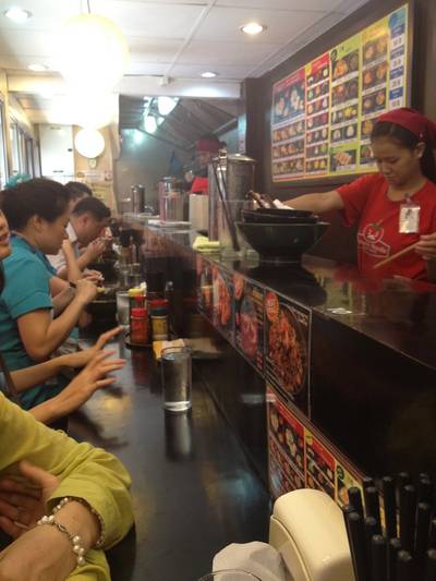 บรรยากาศภายในร้าน ที่ ร้านอาหาร Tomato Noodle