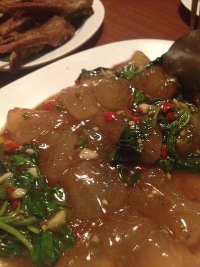 ยอดลาบเป็ดอุดรพระราม 9 ที่ ร้านอาหาร ยอดลาบเป็ดอุดร พระราม 9