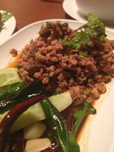 ยอดลาบเป็ดอุดรพระราม 9 ที่ ร้านอาหาร ยอดลาบเป็ดอุดร พระราม 9