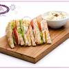 Club Sandwich ที่ ร้านอาหาร Sweetie Emmie