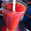 Tom yum bloody marry cocktail (รสประหลาด) ที่ ร้านอาหาร Cotton
