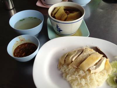 ร้านอาหาร ข้าวมันไก่ บางบอน (ข้าวมันไก่กระทิงแดง)
