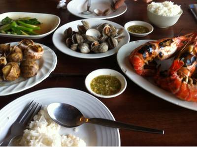 ร้านอาหาร เล็กกุ้งเผา