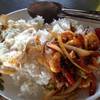 พริกเผากุ้งไข่ดาว ที่ ร้านอาหาร แพวัดแหลม