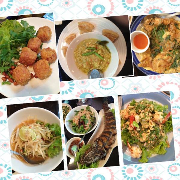 อาหารไทย รสชาติเย่ียม ที่ ร้านอาหาร บ้านพึงชม