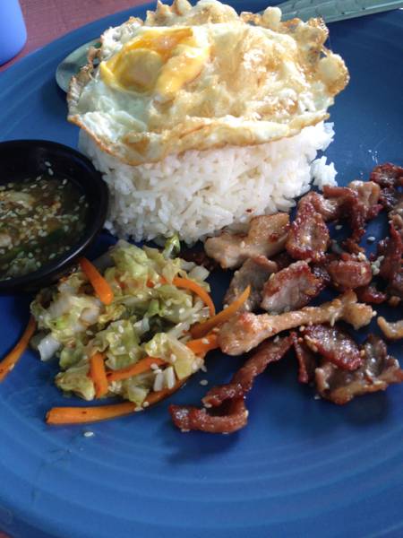 ข้าวหมูเกาหลี....ไหมค่ะ ที่ ร้านอาหาร Milky Way Fang