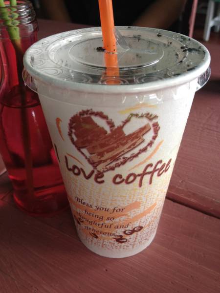 ลองดูนะค่ะ นมสดงาดำ ที่ ร้านอาหาร Milky Way Fang