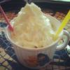 ชาเขียววิปครีม หร่อยมาก ที่ ร้านอาหาร Mosaic Coffee