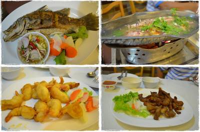 รายการอาหารที่สั่ง ที่ ร้านอาหาร ศิลวัฒน์ซีฟู้ด
