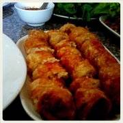 กระยอทอด (เปาะเปี๊ยะเวียดนาม) อร่อยสุดยอด ที่ ร้านอาหาร พรแหนมเนือง