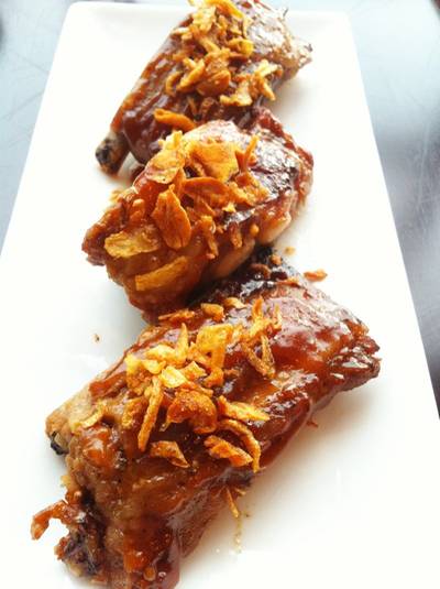 Honey Barbeque Pork Rib ที่ ร้านอาหาร N'Grill Brazilian Bistro