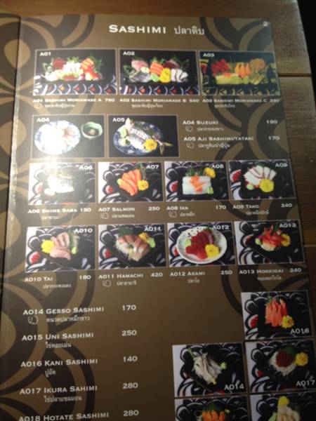 Kozo Sushi ธนิยะพลาซ่า ที่ ร้านอาหาร Kozo Sushi ธนิยะพลาซ่า