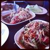 somtam jinda ที่ ร้านอาหาร ส้มตำจินดา