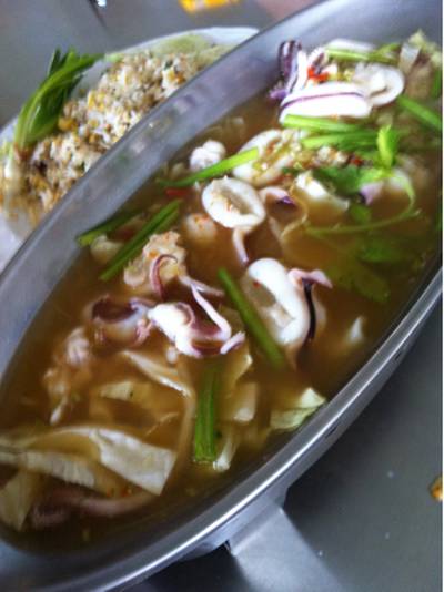 ร้านอาหาร ร้านอาหารนกนุ่นซีฟู้ดส์