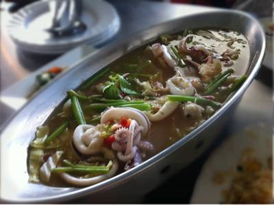 ร้านอาหาร ร้านอาหารนกนุ่นซีฟู้ดส์