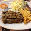 สเต็กหมูพริกไทยดำ ที่ ร้านอาหาร Chokdee Steak