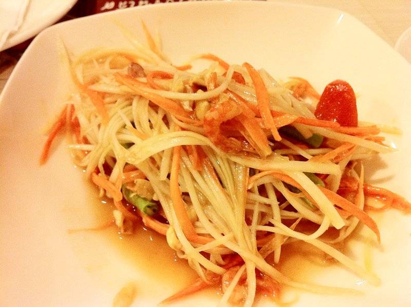 ส้มตำดอกรัก สาขา The circle ที่ ร้านอาหาร ส้มตำดอกรัก The Circle