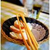 นั่งปุ๊บ จะมีขนมปังให้ทานเรียกน้ำย่อยก่อนครับ ที่ ร้านอาหาร Basilico พหลโยธิน 7