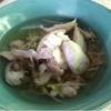 เกาเหลาปลา ที่ ร้านอาหาร ร้านก๋วยเตี๋ยวน้าบุญ