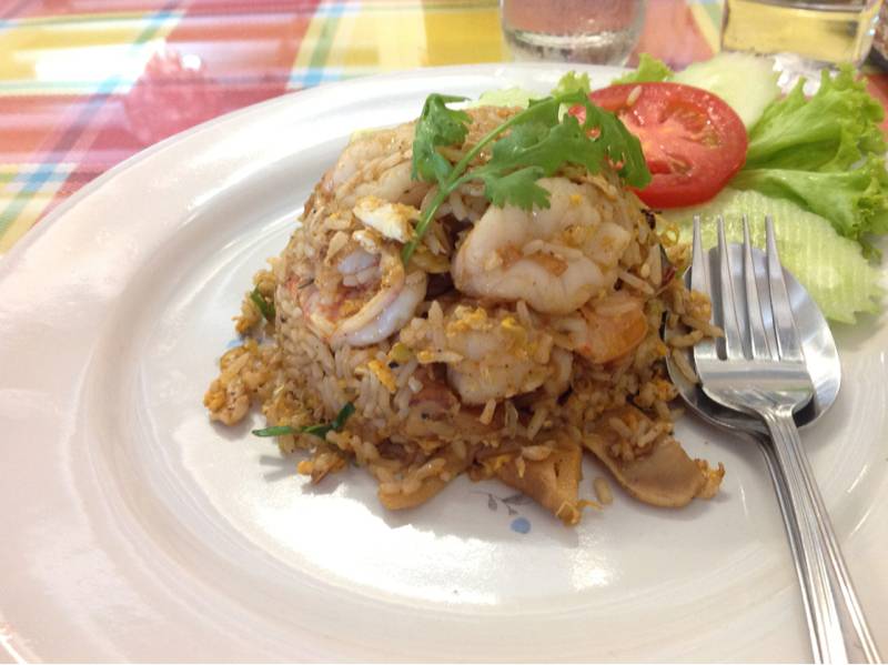 ข้าวผัดต้มยำกุ้ง(ใหญ่มาก) ที่ ร้านอาหาร The Cook | เดอะกุ๊ก
