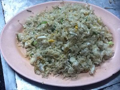 ข้าวผัดปู ที่ ร้านอาหาร จงรักโภชนา