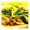 คะน้าน้ำมันหอยกรอบบบบมาก ที่ ร้านอาหาร สินธร สเต็กเฮ้าส์
