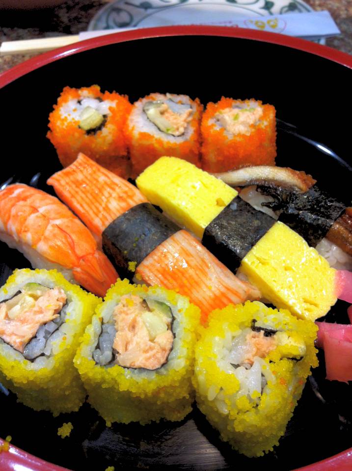 ebiko maki โปรโมชั่่นจาก210บาท. เหลือ 168 บาท คุ้มโคตร ที่ ร้านอาหาร Daisho Sushi HomePro พระราม 3