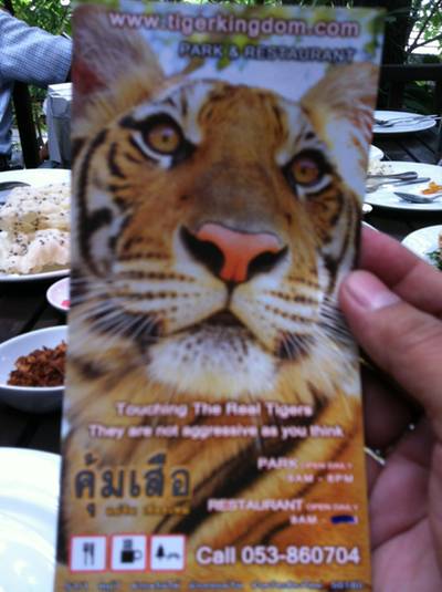 ร้านอาหาร คุ้มเสือ แม่ริม เชียงใหม่