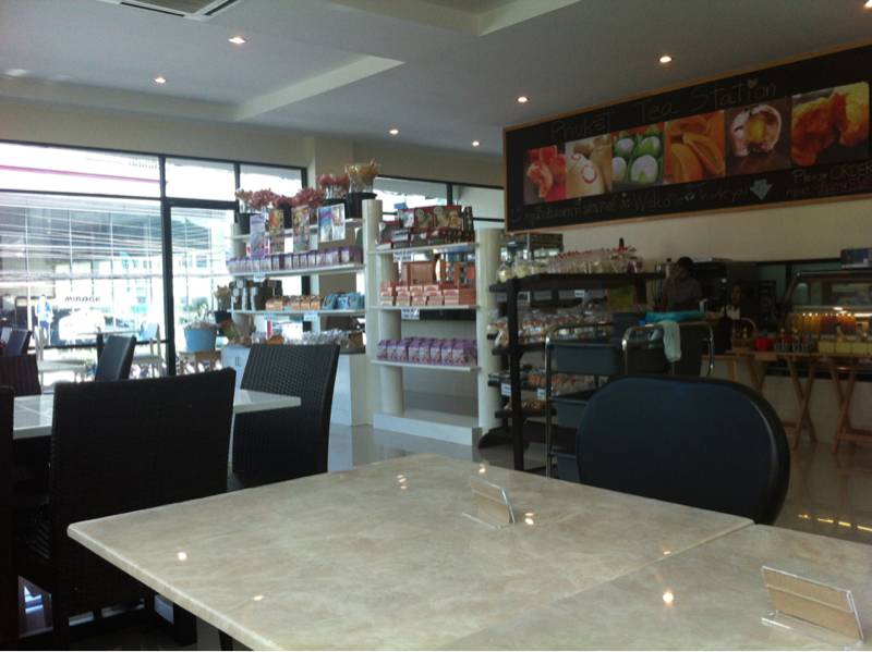 บรรยากาศในร้าน ที่ ร้านอาหาร Phuket Tea Station