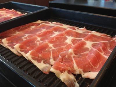 เนื้อหมูดำ ที่ ร้านอาหาร MoMo Paradise Terminal 21