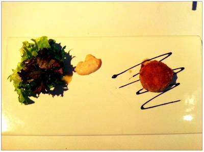 Crab Cake ที่ ร้านอาหาร Harvey