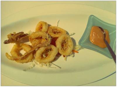 Calamari ที่ ร้านอาหาร Harvey