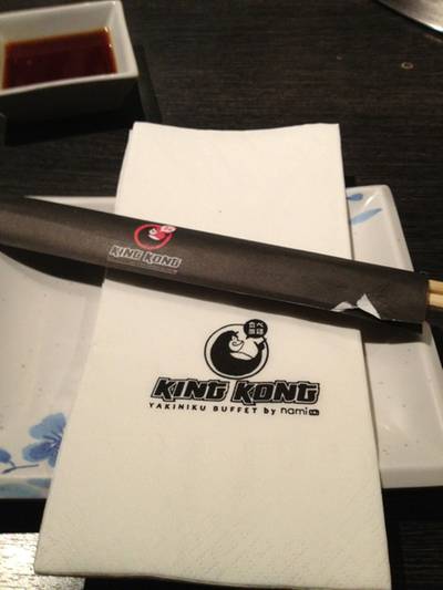 King Kong Yakiniku Buffet @ หลังสวน ที่ ร้านอาหาร King Kong Yakiniku Buffet หลังสวน