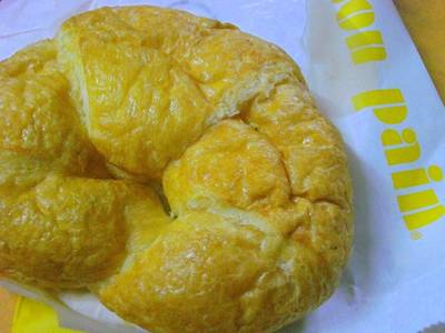 ครัวซองค์ ที่ ร้านอาหาร Au Bon Pain Rain Hill