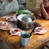 เกาลูนหมูกะทะ ที่ ร้านอาหาร ร้านเกาลูนหมูกระทะ