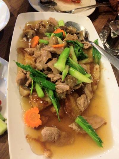 ร้านอาหาร บ้านไม้น้ำ