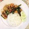 ข้าวผัดขี้เมาทะเล ที่ ร้านอาหาร Pinoza