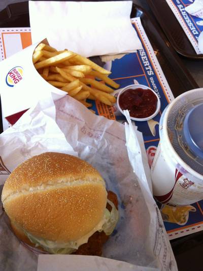 ร้านอาหาร BURGER KING Central World