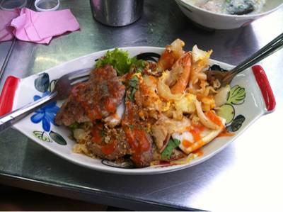 อร่อยดี แต่ไม่แพงเลย ของสดมาก ที่ ร้านอาหาร คั่วชามเปล
