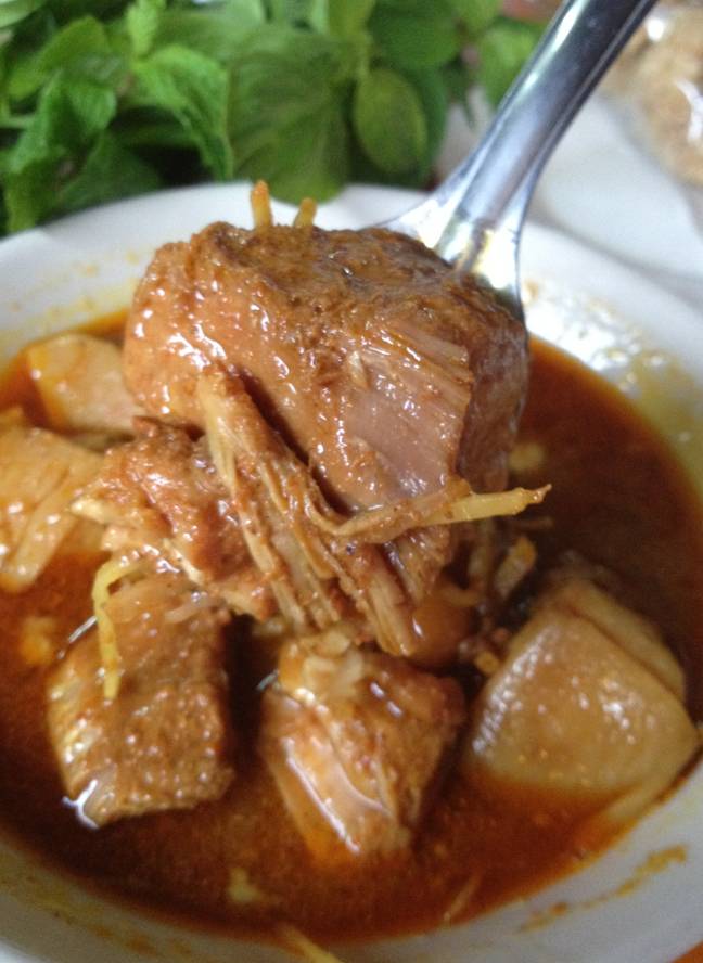 แกงฮังเล ที่ ร้านอาหาร หนานกุ ร้านอาหารเหนือ